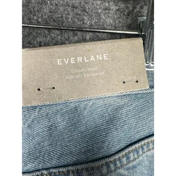 NWT Everlane Baggy Jeans Lightwash 25R Organic Cotton - Picture 6 of 6